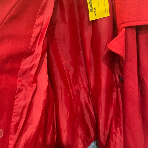 Avenue EUC red peacoat - Picture 6 of 6